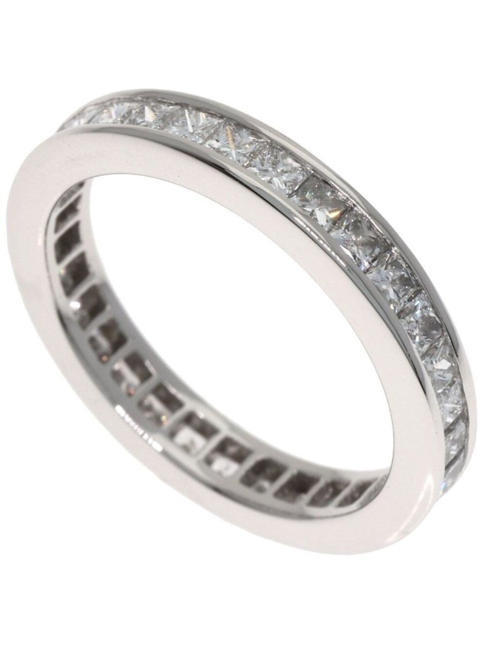 Harry Winston Princess Full Eternity Diamond Ring
